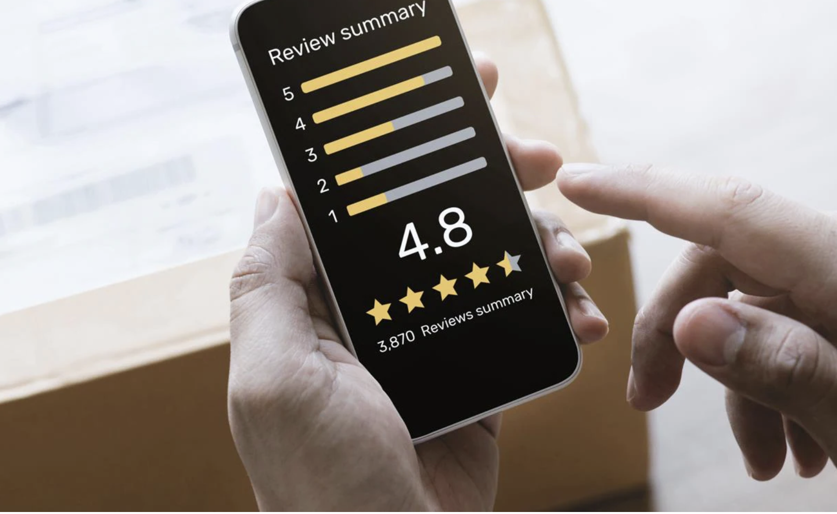 26 New research shows that small changes in star ratings can drive explosive growth for products